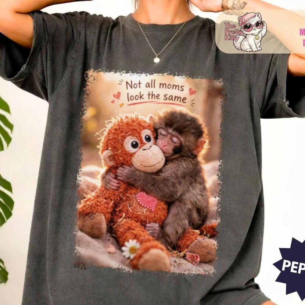 Not All Moms The Same, Punch Monkey Shirt, Mothers Day Shirt, Mother Shirt